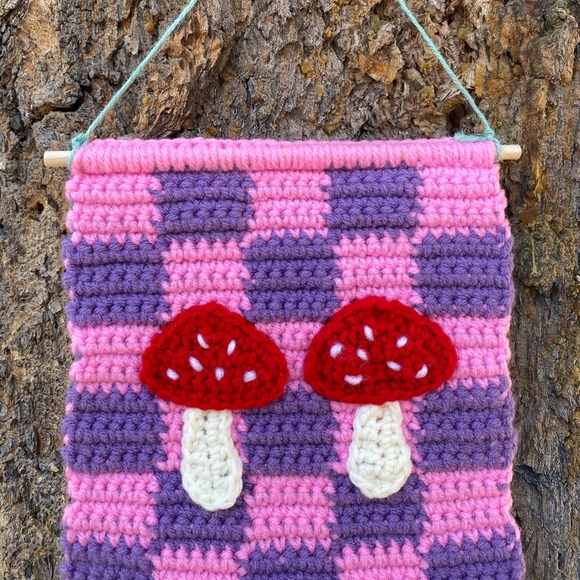Mushroom wall hanging - Picture 9 of 10